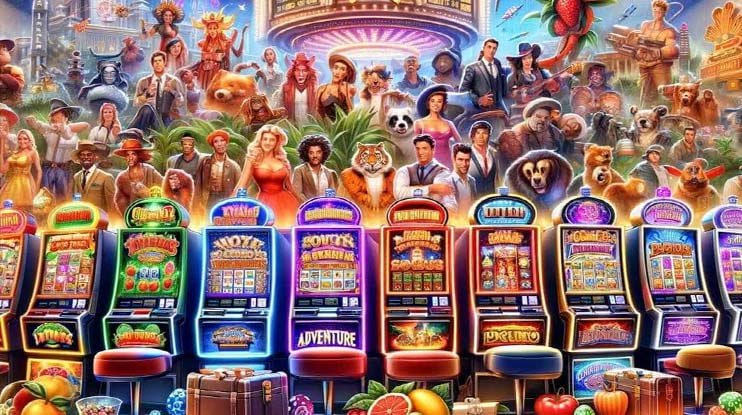 Sweet Bonanza menampilkan buah-buahan cerah dengan fitur tumble dan free spin